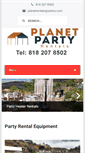 Mobile Screenshot of partypatioheaters.com